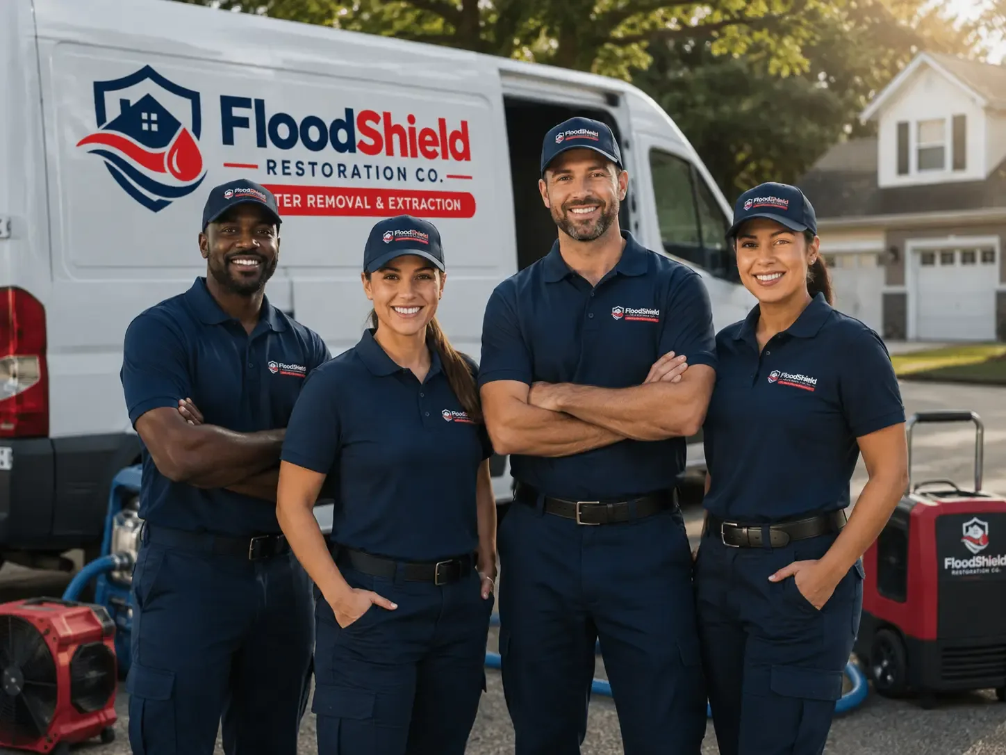 Flood Damage Restoration company in Tyaskin, MD